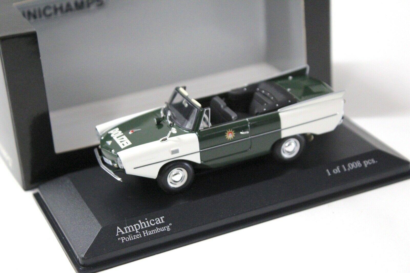 ID 34812 orig.jpg 1:43 Minichamps Amphicar 1965 POLIZEI Hamburg
