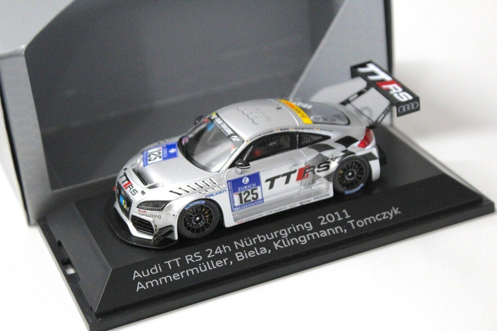 ID 34971 orig.jpg 1:43 Spark Audi TT RS 24h Nürburgring 2011 #125 DEALER VERSION