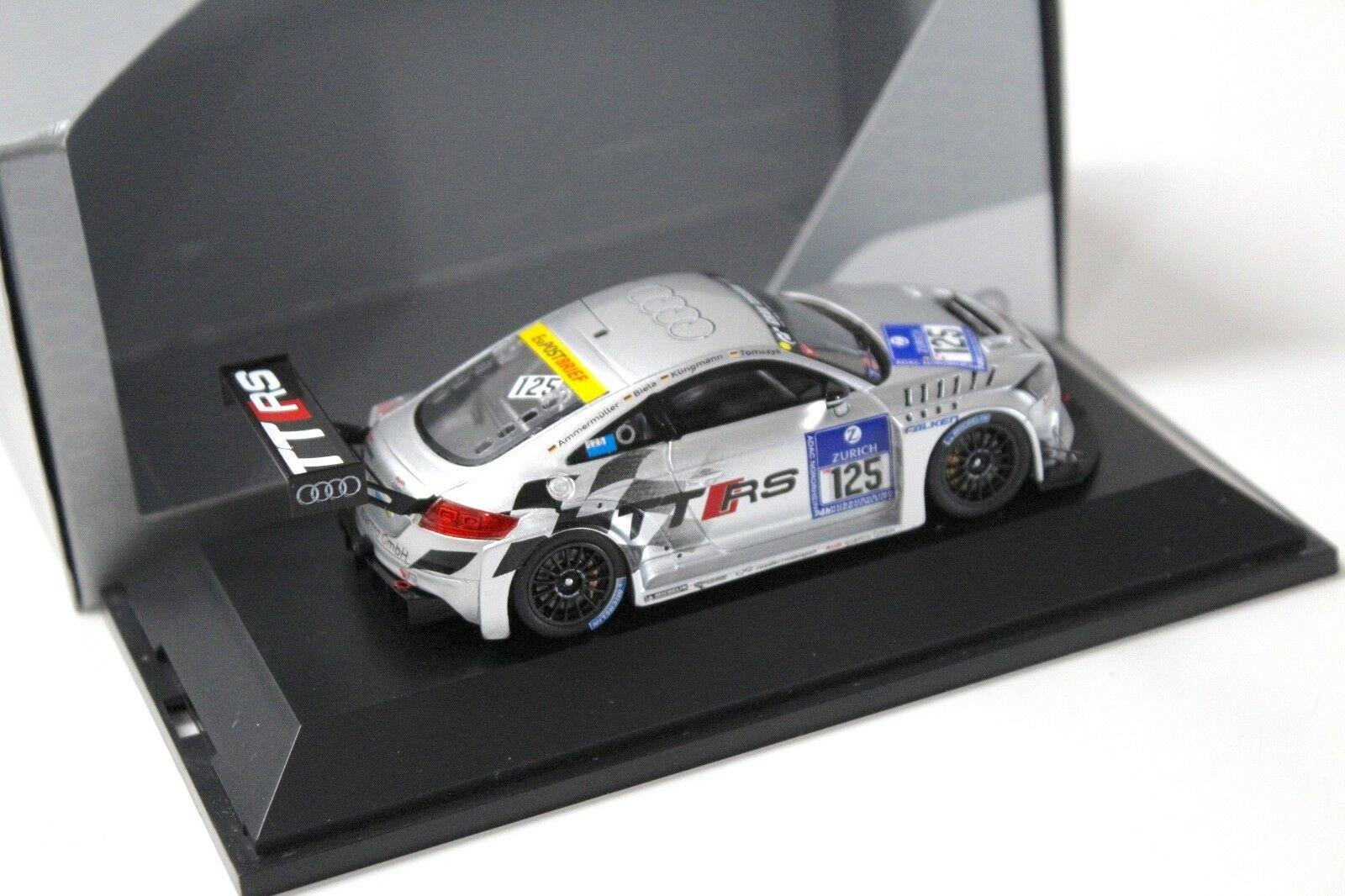1:43 Spark Audi TT RS 24h Nürburgring 2011 #125 DEALER VERSION