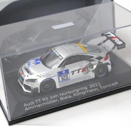 1:43 Spark Audi TT RS 24h Nürburgring 2011 #125 DEALER VERSION