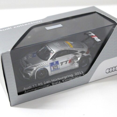 1:43 Spark Audi TT RS 24h Nürburgring 2011 #125 DEALER VERSION