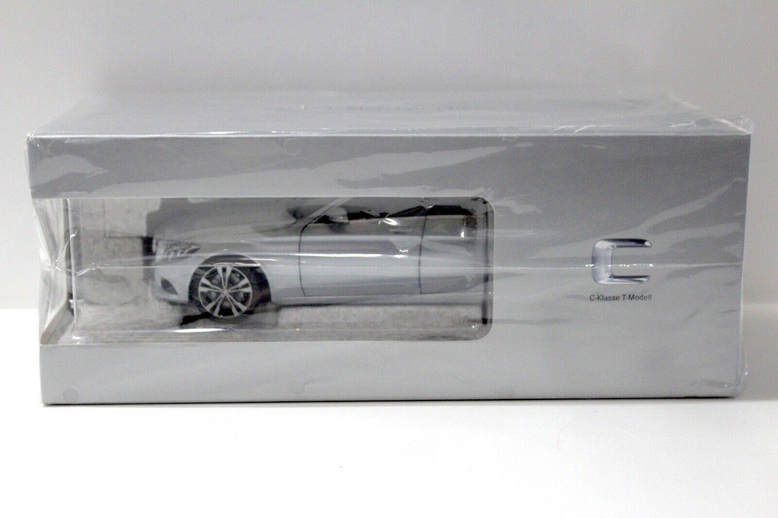 1:18 Norev Mercedes C-Klasse T-Modell silver DEALER VERSION
