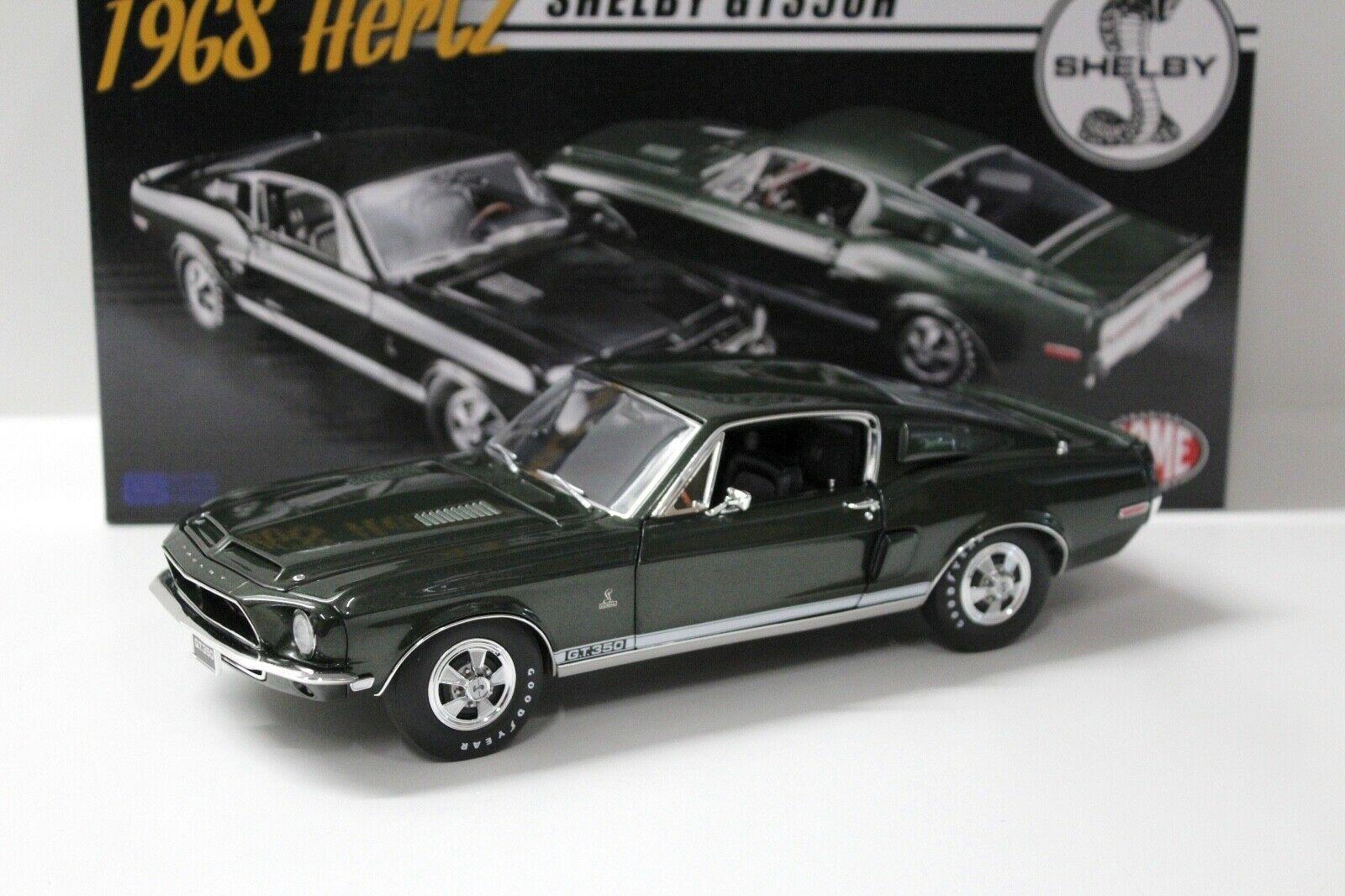1:18 ACME 1968 HERTZ Shelby GT350H Coupe *RENT A RACER* dark green