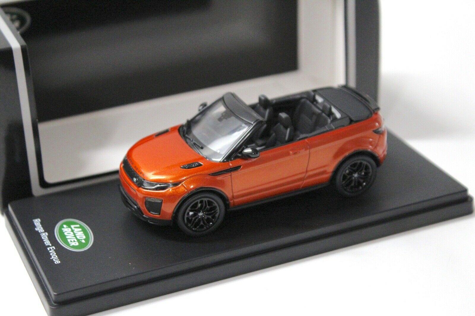 ID 35296 orig.jpg 1:43 TSM Range Rover Evoque Convertible orange DEALER VERSION