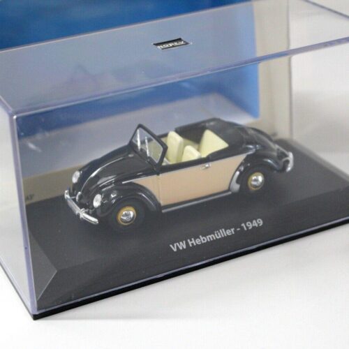 1:43 Norev VW Hebmüller Cabriolet 1949 black/ beige