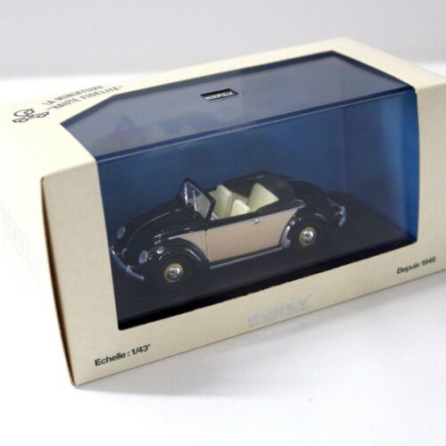 1:43 Norev VW Hebmüller Cabriolet 1949 black/ beige