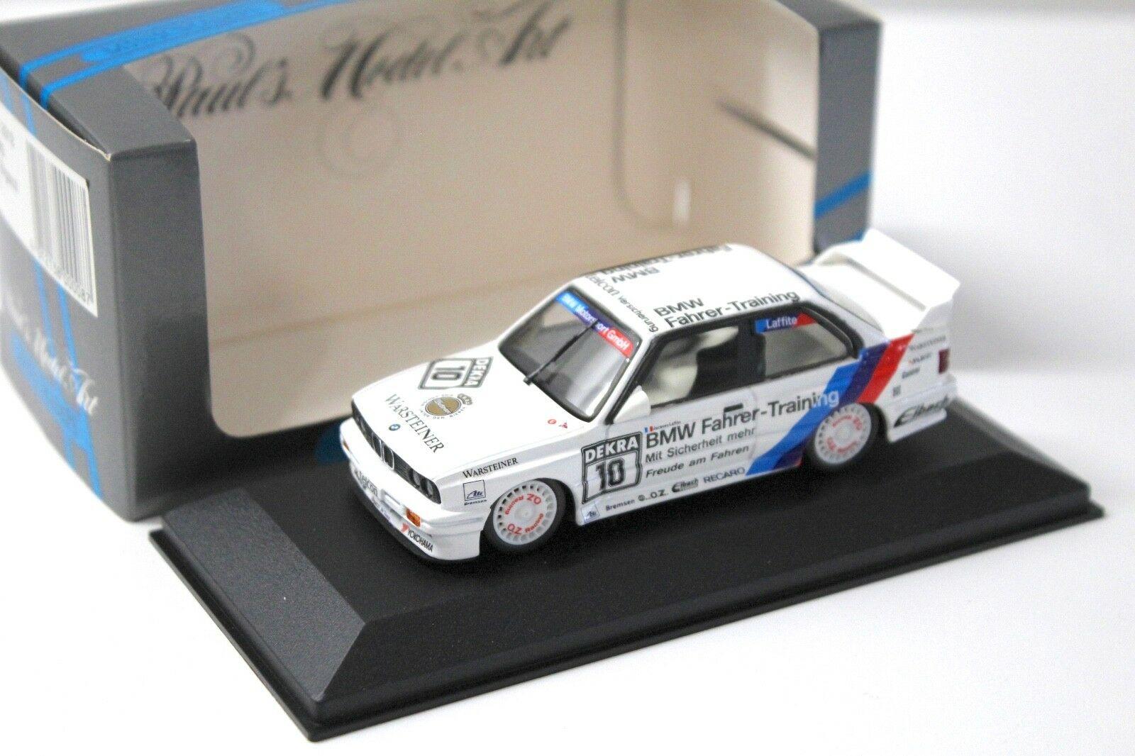ID 36724 orig 1.jpg 1:43 Minichamps BMW M3 E30 Laffite #10 Fahrer-Training