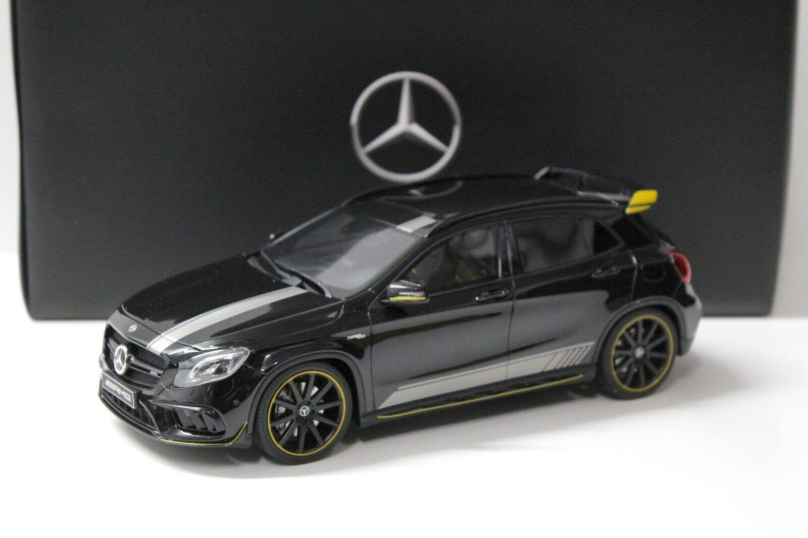 ID 36819 orig.jpg 1:18 GT Spirit Mercedes GLA 45 AMG black Night DEALER VERSION