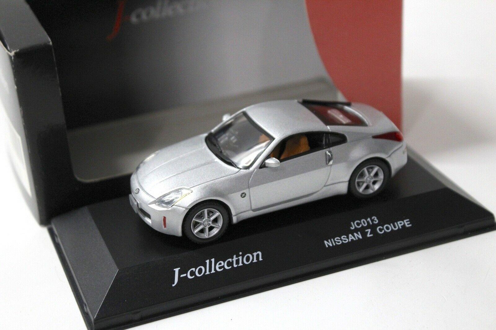1:43 J-Collection Nissan 350Z Coupe silver