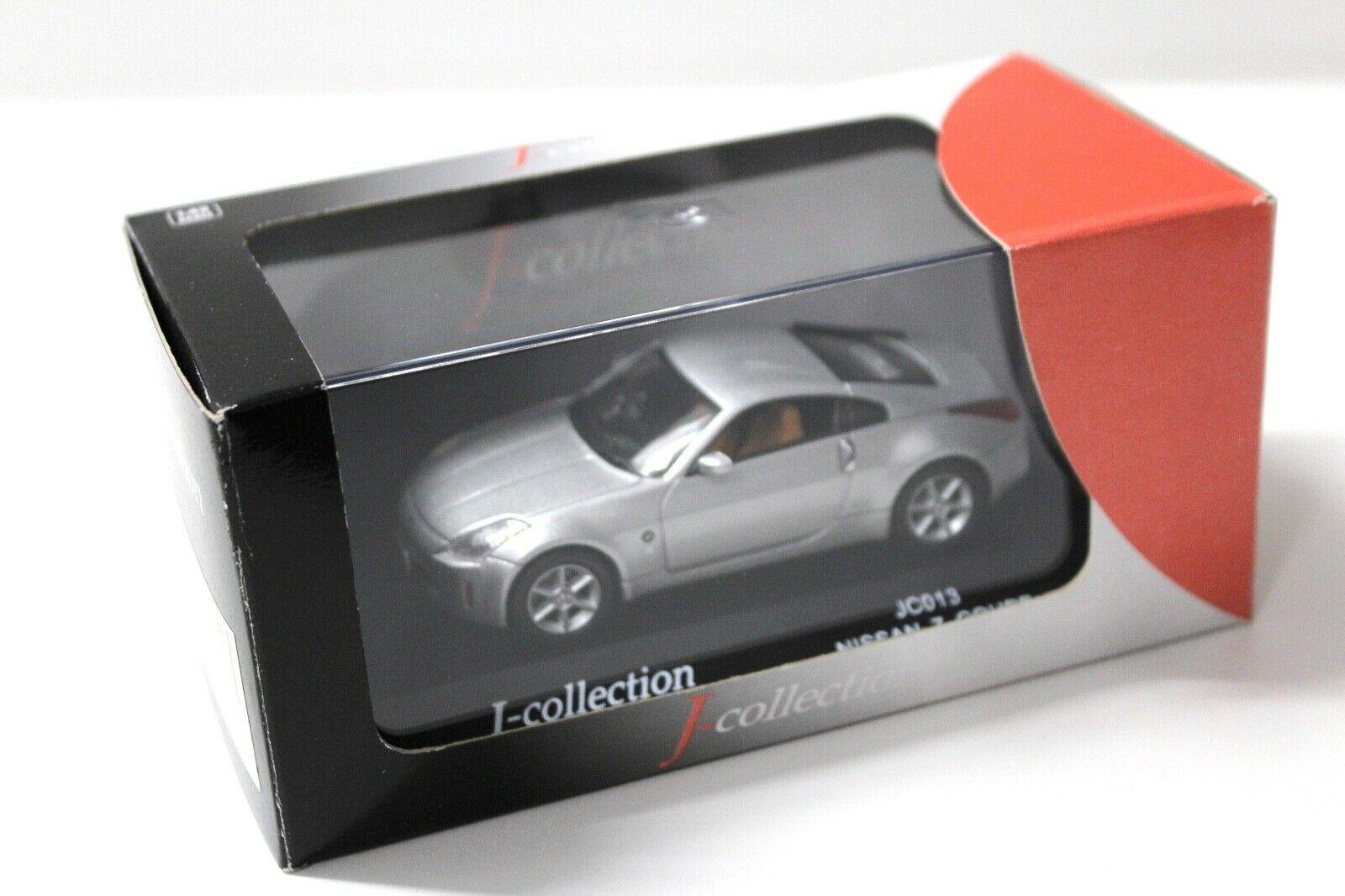 1:43 J-Collection Nissan 350Z Coupe silver