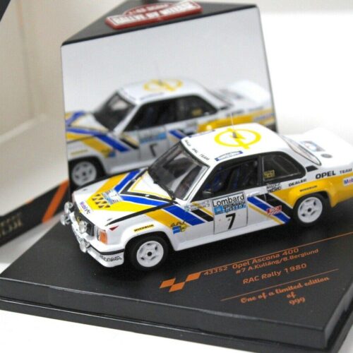 1:43 Vitesse Opel Ascona 400 RAC Rally 1980 #7 Lombard