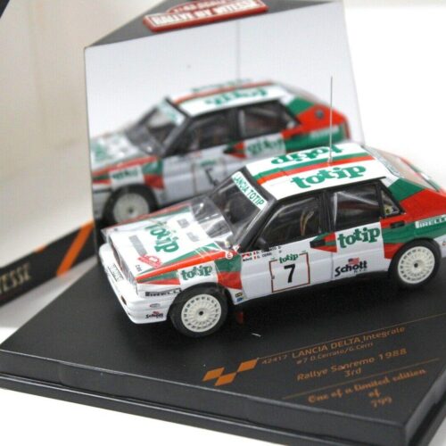 1:43 Vitesse Lancia Delta Integrale Rally Sanremo #7 TOTIP