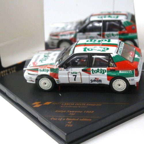1:43 Vitesse Lancia Delta Integrale Rally Sanremo #7 TOTIP