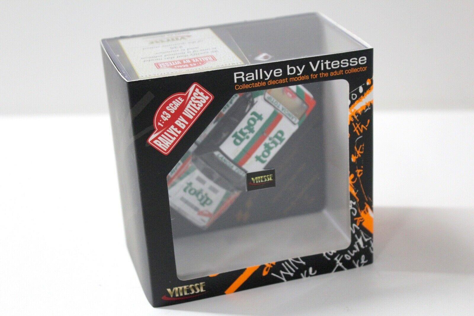 1:43 Vitesse Lancia Delta Integrale Rally Sanremo #7 TOTIP