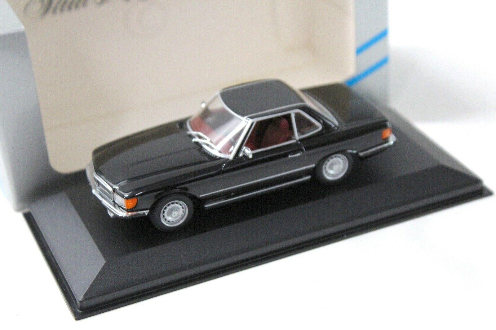 ID 38120 orig 1.jpg 1:43 Minichamps Mercedes 350SL Cabriolet R107 HARD-TOP black