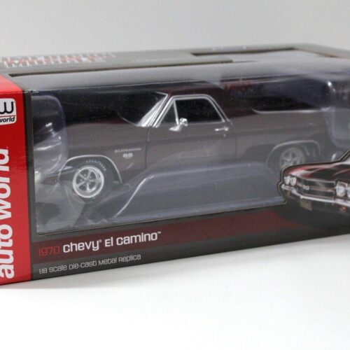 1:18 Auto World Chevrolet El Camino SS 1970 dark red