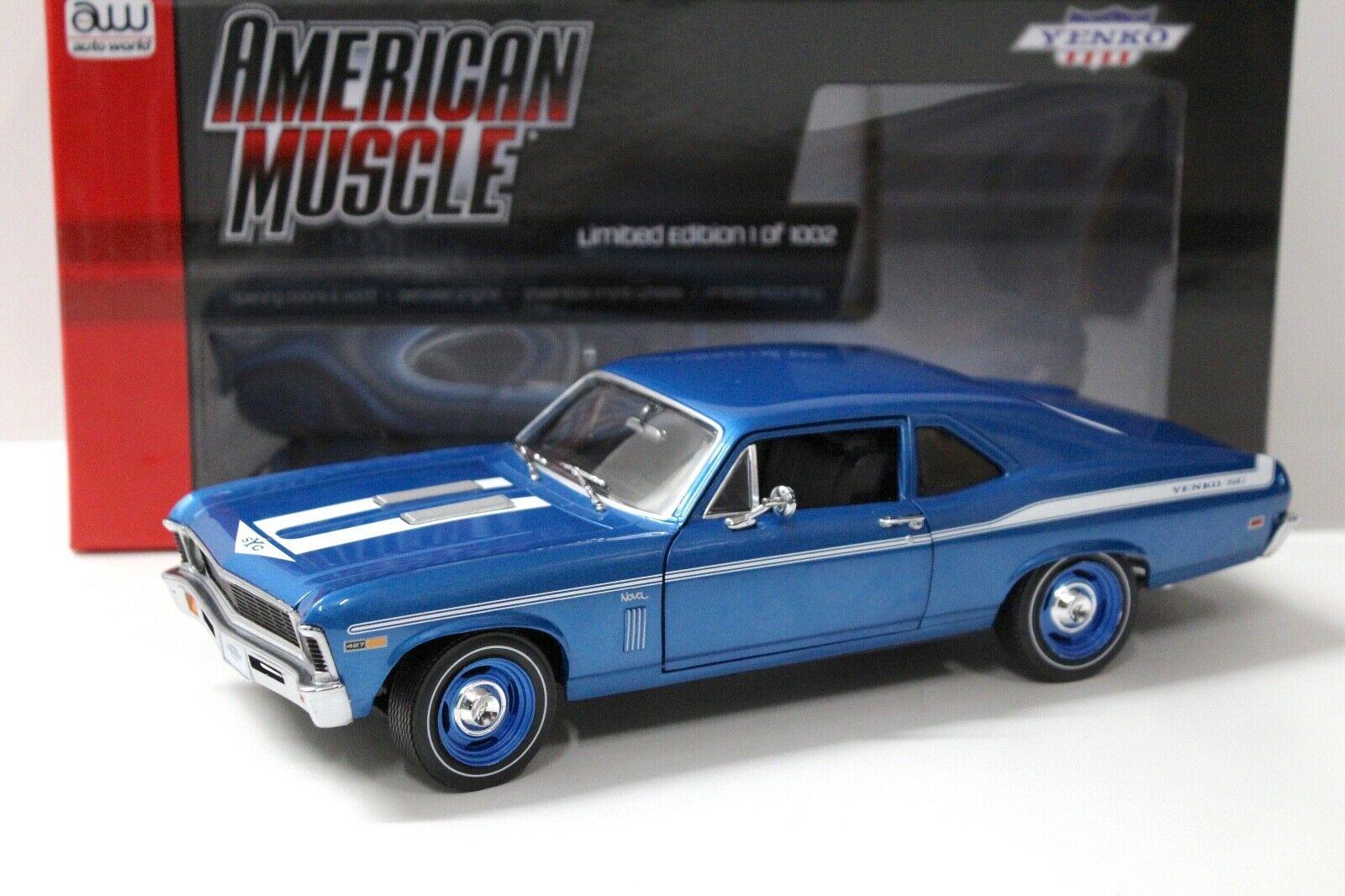 ID 38561 orig.jpg 1:18 Auto World Chevrolet Nova Yenko 1969 blue