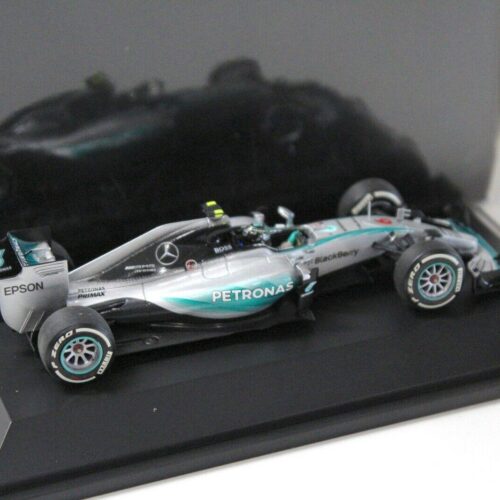 1:43 Minichamps Mercedes AMG Petronas F1 W06 Rosberg 2015 DEALER VERSION