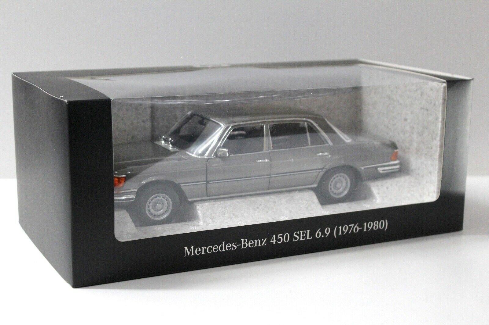 1:18 Norev Mercedes 450SEL 6.9 grey-metallic DEALER VERSION