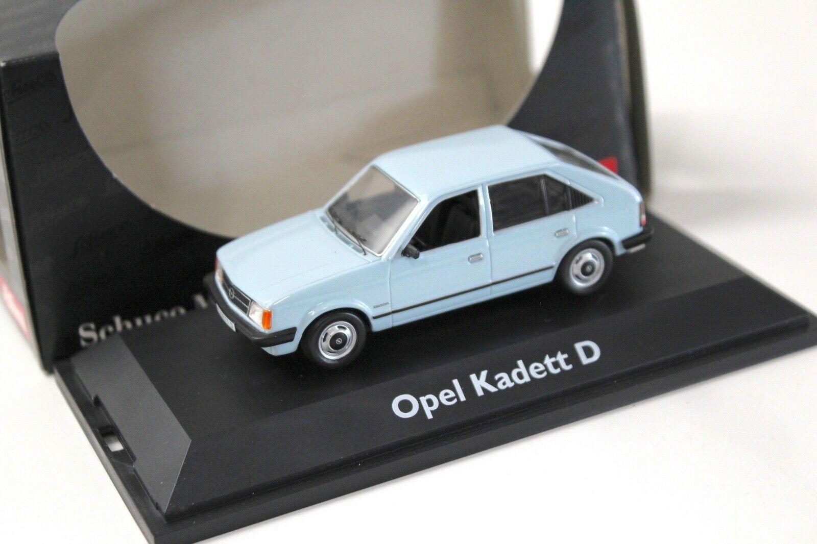 ID 40015 orig.jpg 1:43 Schuco Opel Kadett D light blue