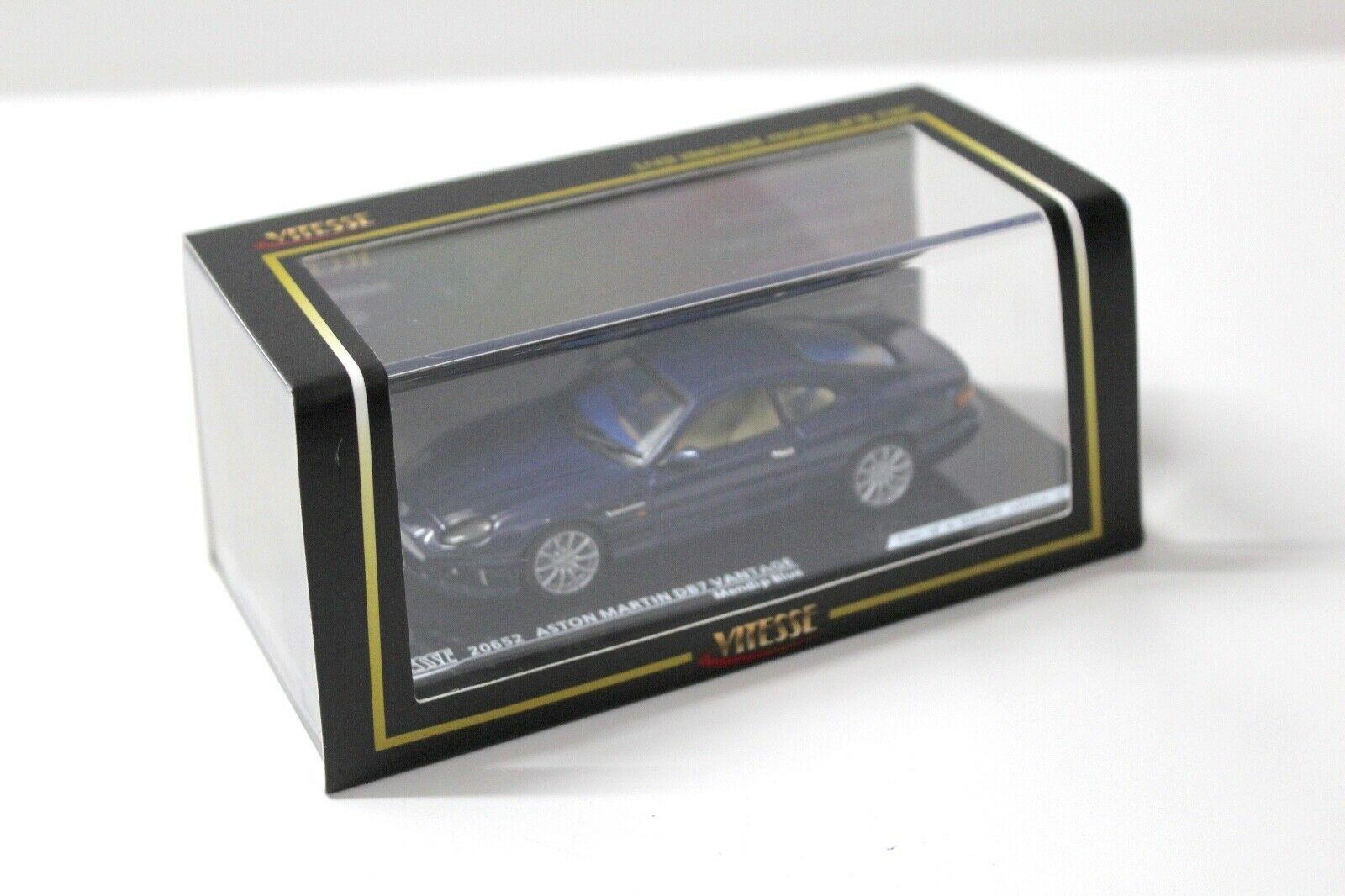 1:43 Vitesse Aston Martin DB7 Vantage Coupe Mendip blue