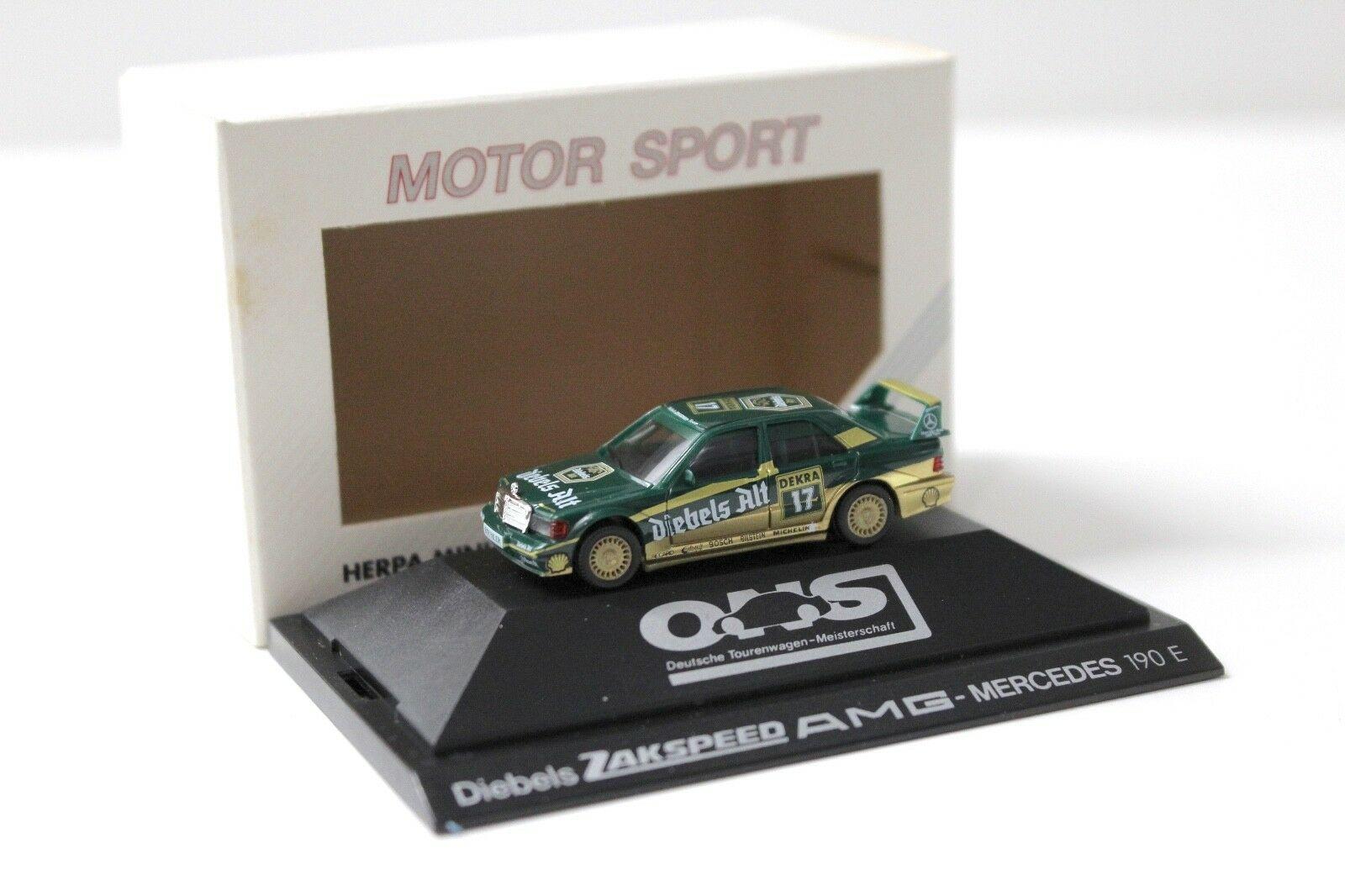ID 40694 orig.jpg 1:87 Herpa ZAKSPEED AMG Mercedes 190E Diebels #17