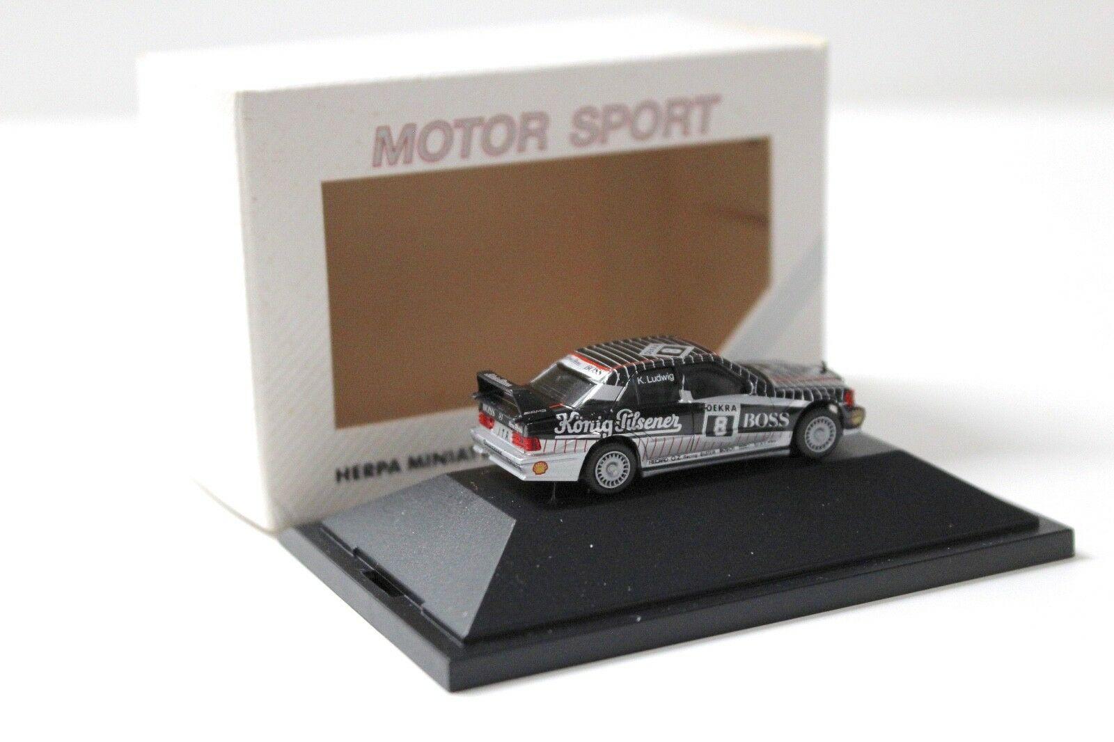 1:87 Herpa AMG Mercedes 190E 2.3-16 EVO II DTM #8 Ludwig