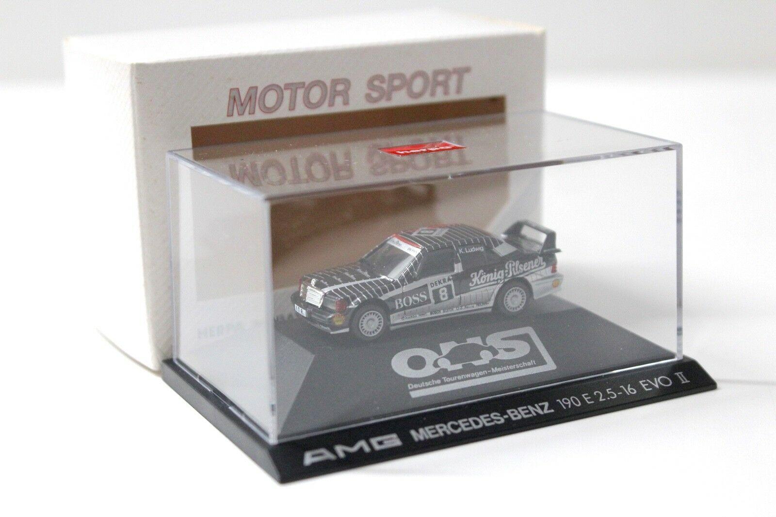 1:87 Herpa AMG Mercedes 190E 2.3-16 EVO II DTM #8 Ludwig