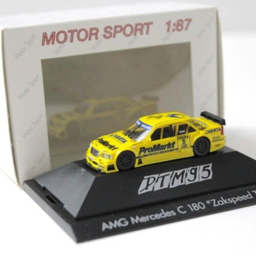 1:87 Herpa AMG Mercedes C180 ZAKSPEED ProMarkt Grau #5