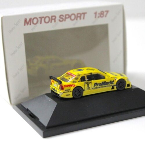 1:87 Herpa AMG Mercedes C180 ZAKSPEED ProMarkt Grau #5