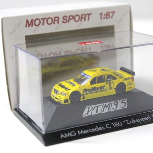 1:87 Herpa AMG Mercedes C180 ZAKSPEED ProMarkt Grau #5
