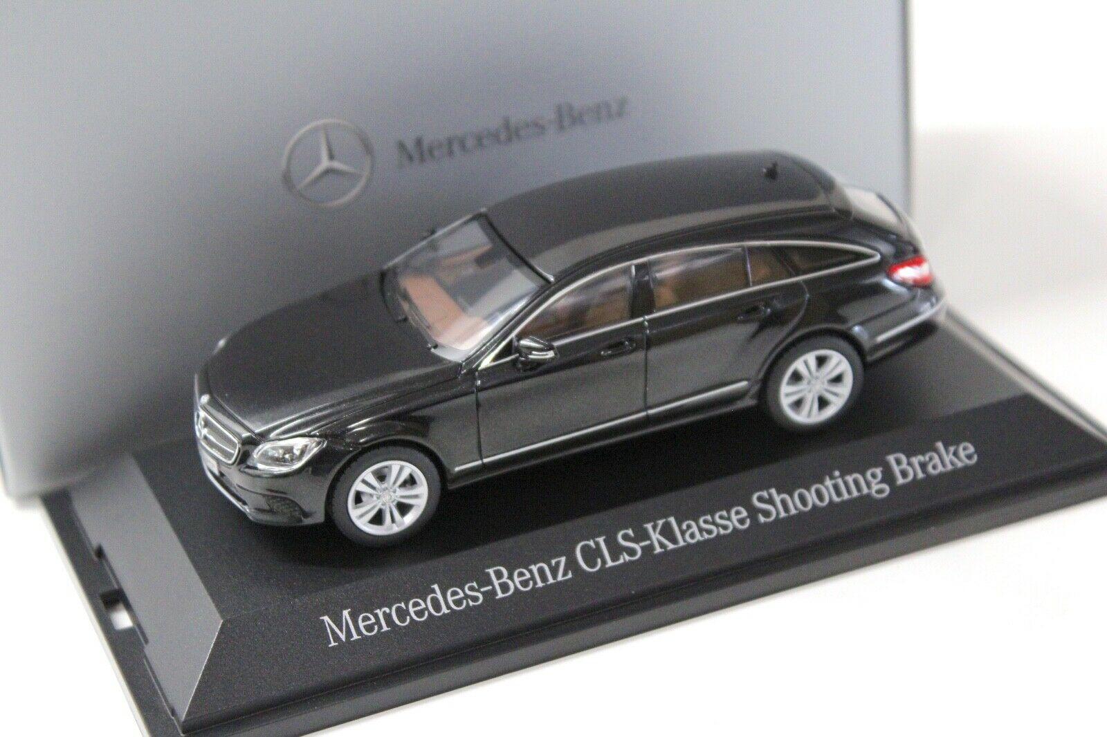 1:43 Norev Mercedes CLS Shooting Brake X218 Mopf black DEALER VERSION