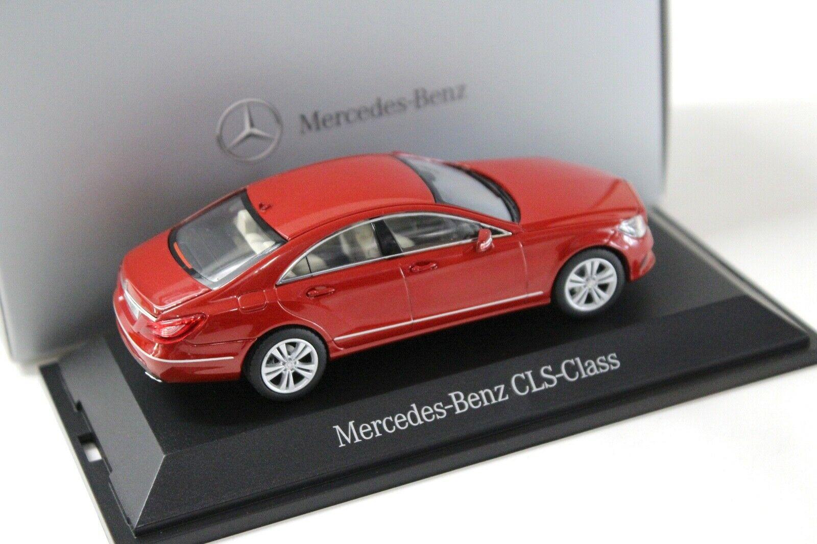1:43 Norev Mercedes CLS-Klasse C218 Mopf red DEALER VERSION