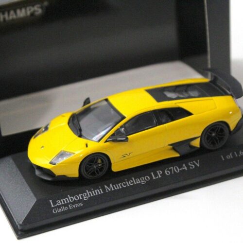 1:43 Minichamps Lamborghini Murcielago LP 670-4 SV yellow