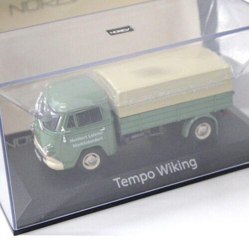 1:43 Norev Tempo Wiking LKW Sanitär Heizung green