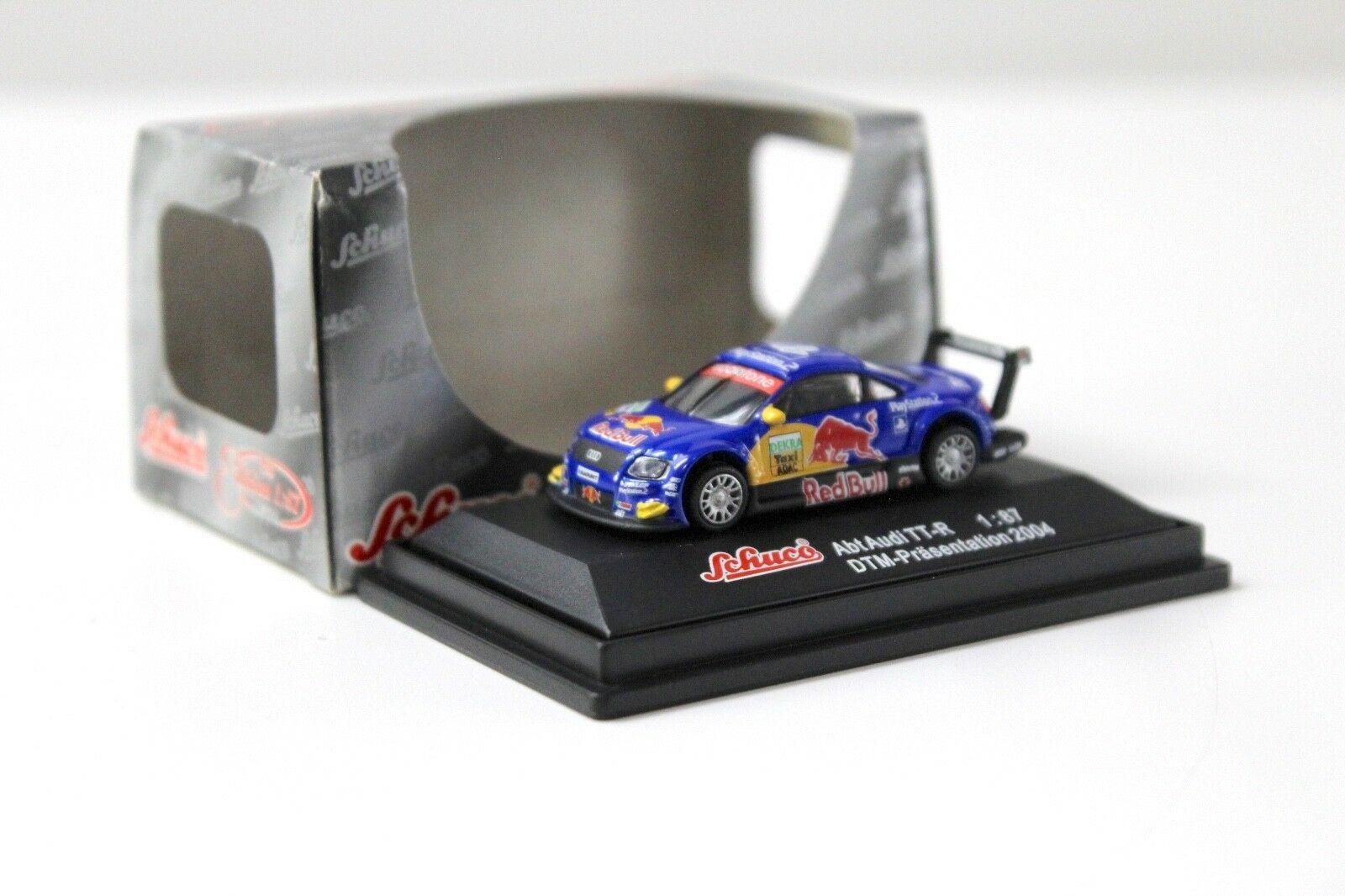 ID 42081 orig.jpg 1:87 Schuco ABT Audi TT-R DTM Präsentation 2004 Taxi blue