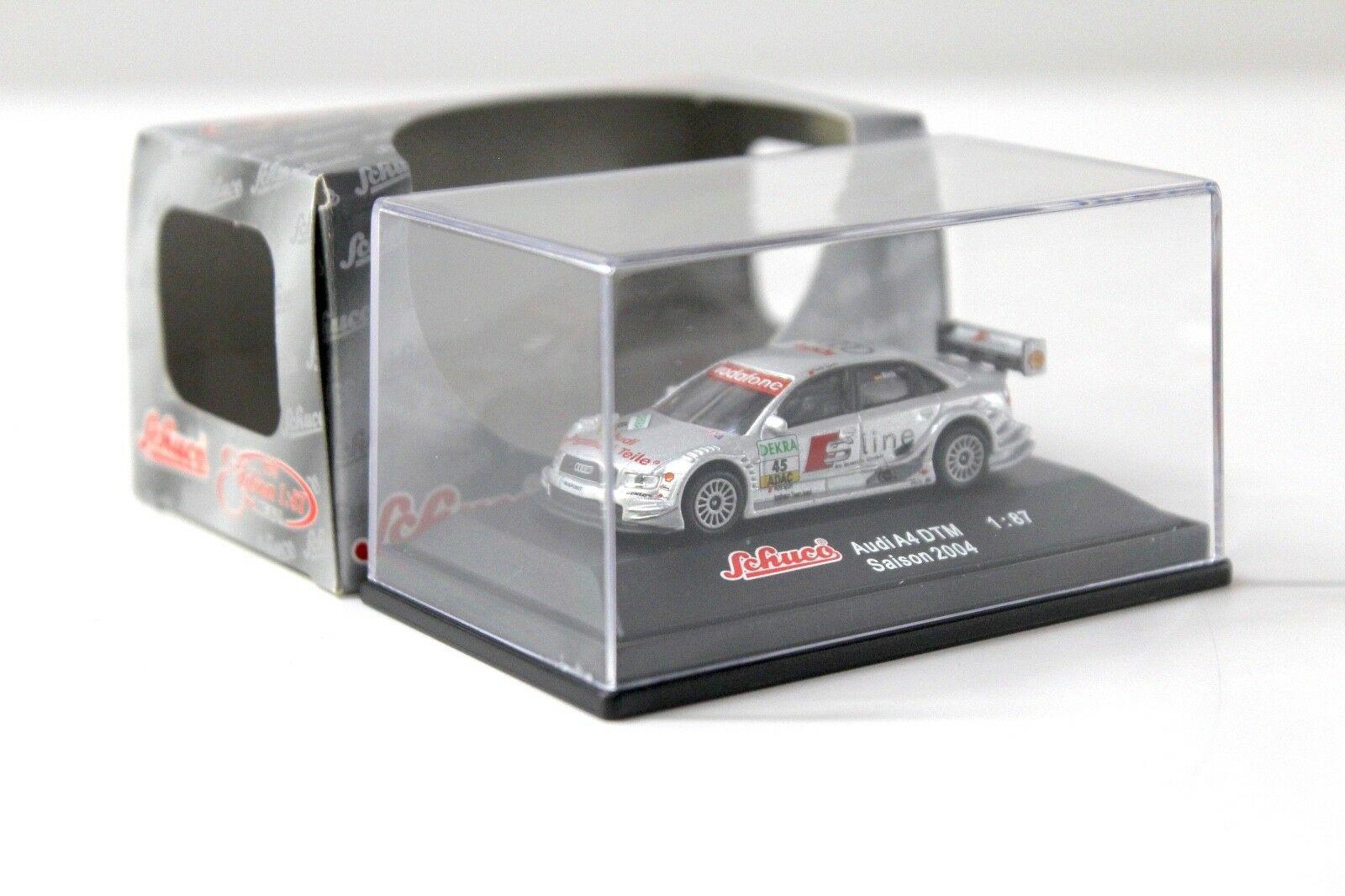 1:87 Schuco Audi A4 DTM 2004 Biela #45 S-Line