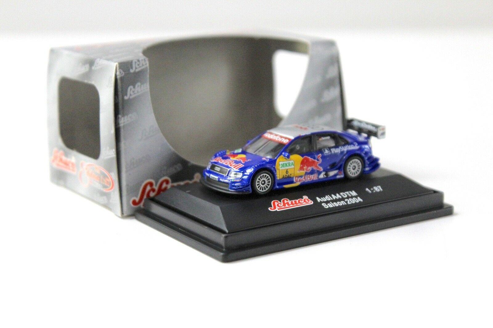 ID 42101 orig.jpg 1:87 Schuco Audi A4 DTM 2004 Tomczyk #6 Red Bull