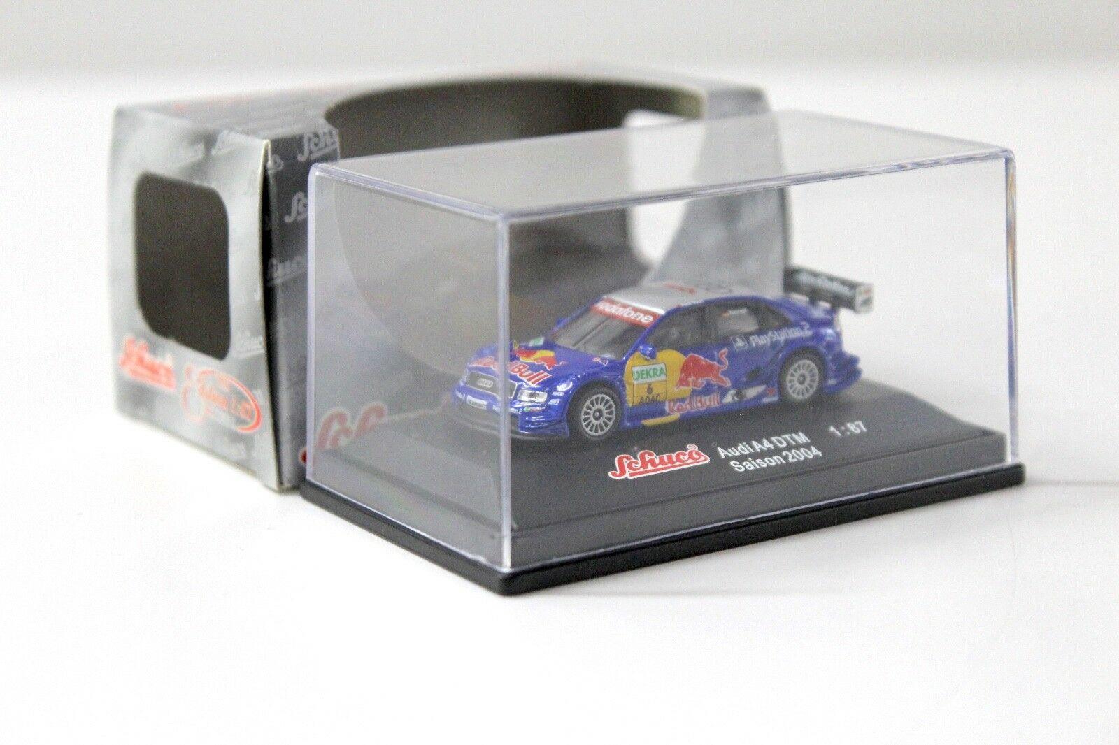 1:87 Schuco Audi A4 DTM 2004 Tomczyk #6 Red Bull