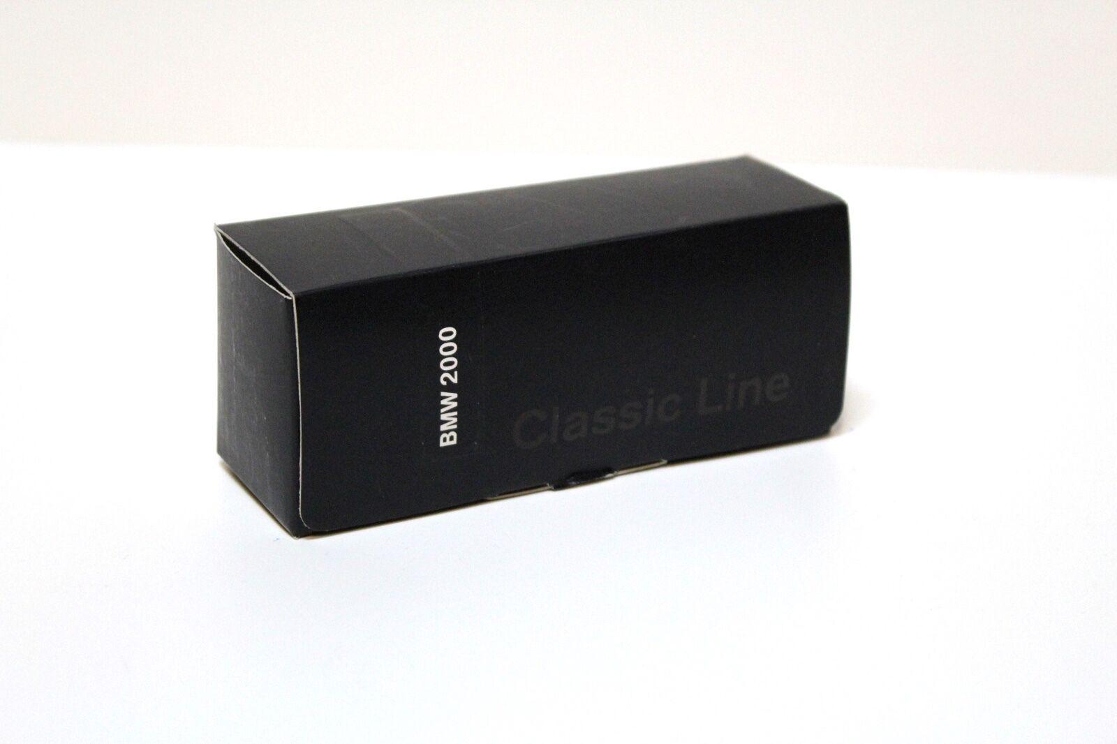 1:43 Schuco BMW 2000 dark blue *Classic-Line* DEALER VERSION