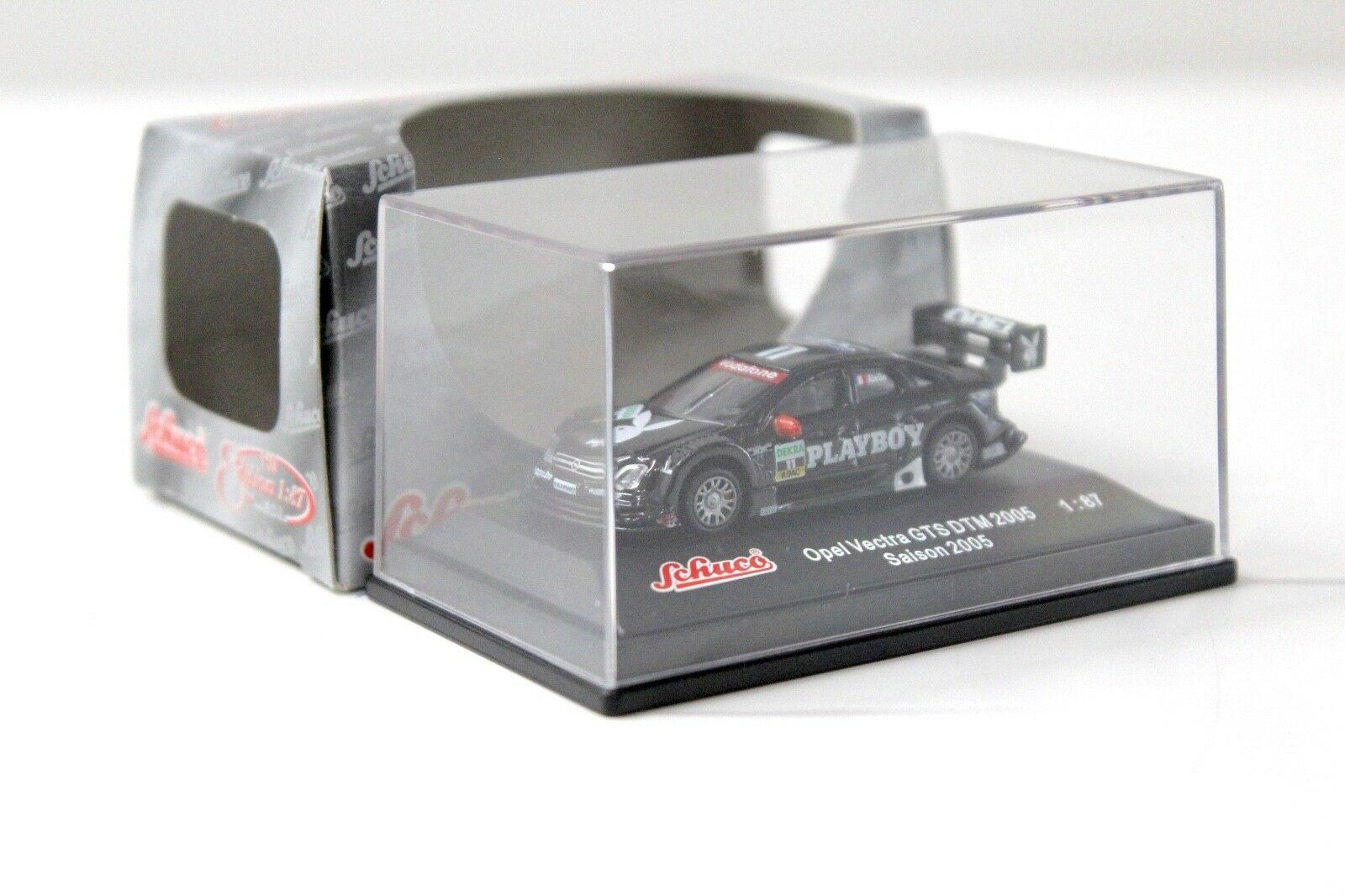 1:87 Schuco Opel Vectra GTS DTM 2005 Aiello #11 Playboy