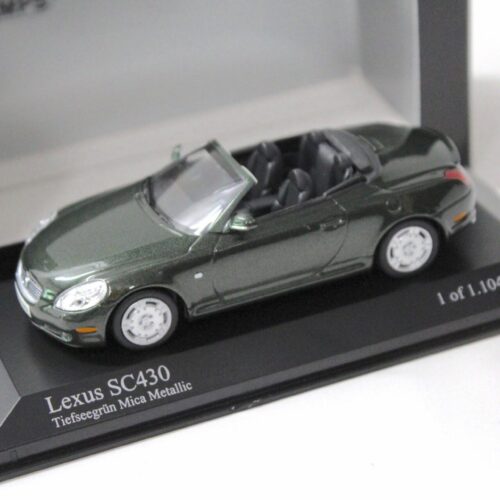 1:43 Minichamps Lexus SC 430 Cabriolet 2001 green metallic - Image 1