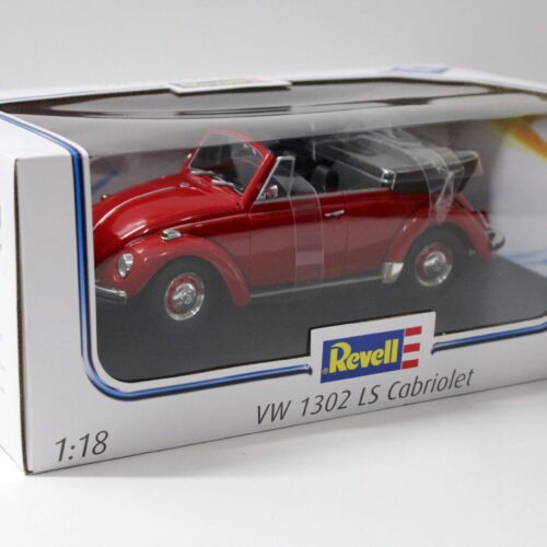 1:18 Revell VW Käfer 1302 LS Cabriolet red