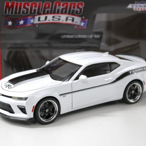 1:18 Auto World 2018 Chevrolet Camaro Yenko Stage II white