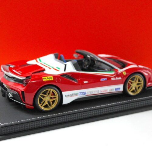 1:18 BBR Ferrari 488 Pista Spider No. 1 Niki Lauda Edition red