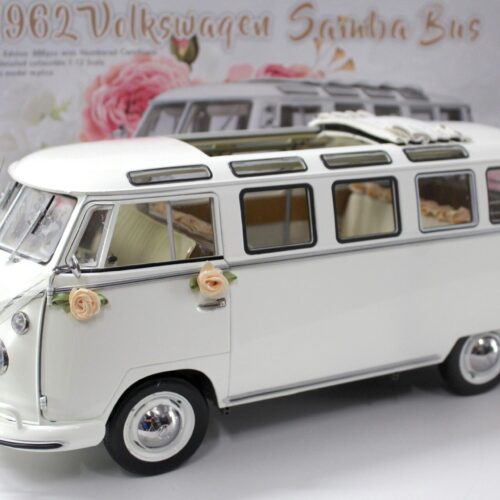 1:12 SunStar VW T1 Samba Bus 1962 Wedding Version white