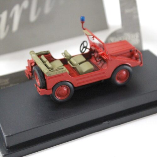 1:43 Starline DKW Munga 4 FEUERWEHR red