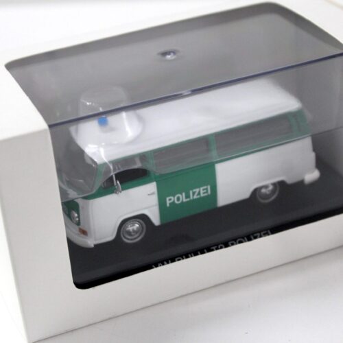 1:43 Whitebox VW Bulli T2 POLIZEI white/ green