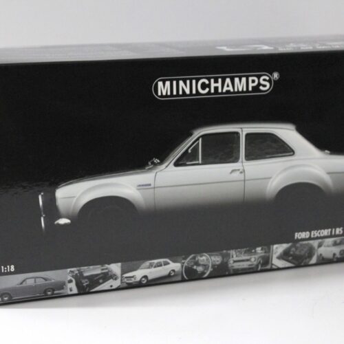 1:18 Minichamps Ford Escort I RS 1600 "AVO" 1970 silver RHD