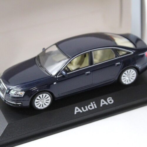 1:43 Minichamps Audi A6 C6 Limousine dark blue DEALER